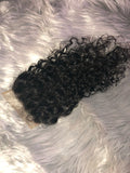 Exotic curly lace closure